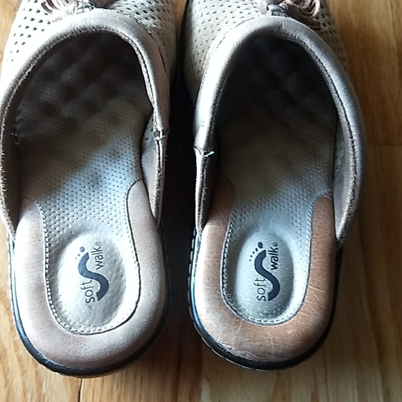 Soft Walk leather clogs size 8.5 - Picture 3 of 7